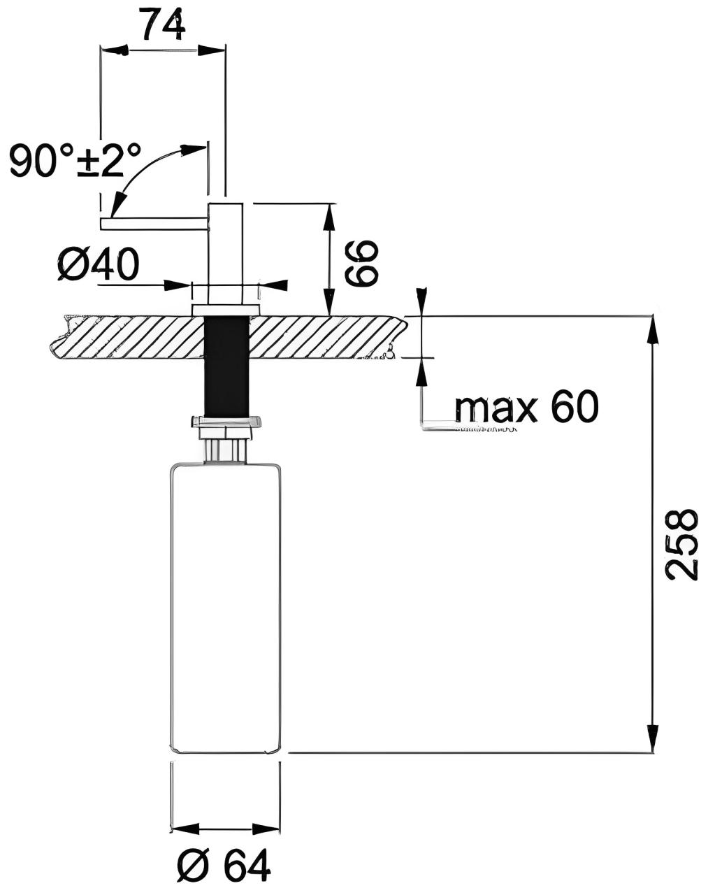 Купить Dominion Дозатор Для Мыла (L011-B) Черный