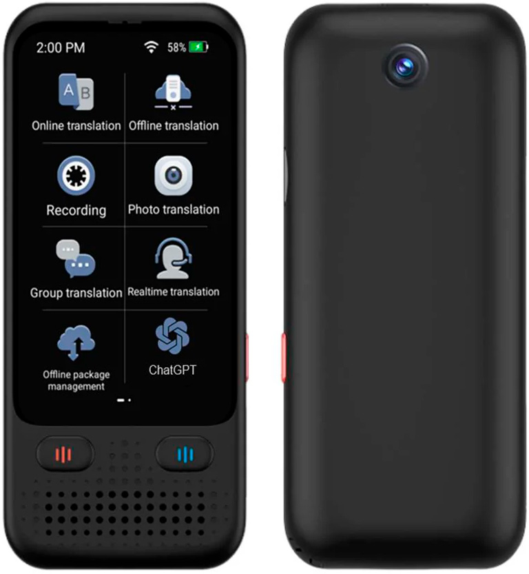 Купить Интеллектуальный голосовой переводчик AI WiFi Translator (Z5W)