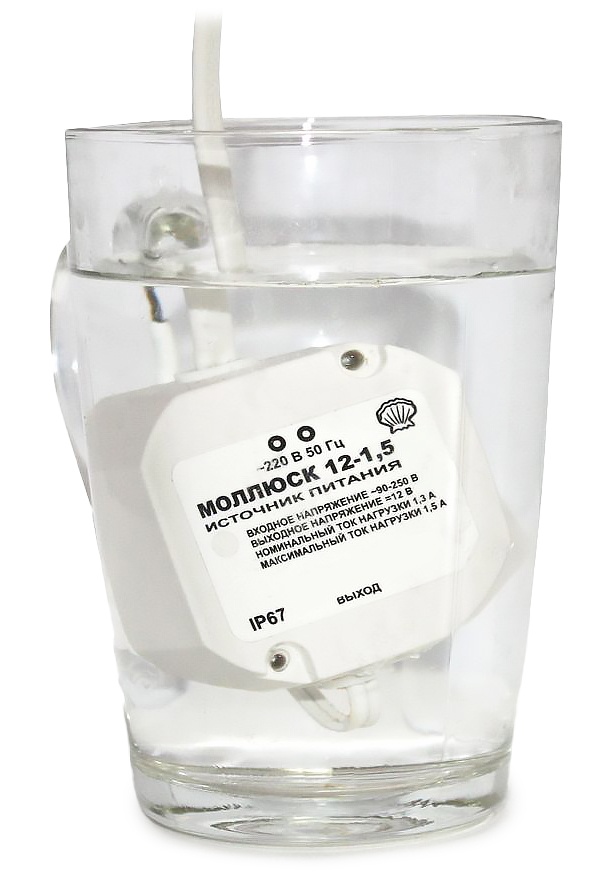 Купить Моллюск 12/1,5 12В, 1,5А