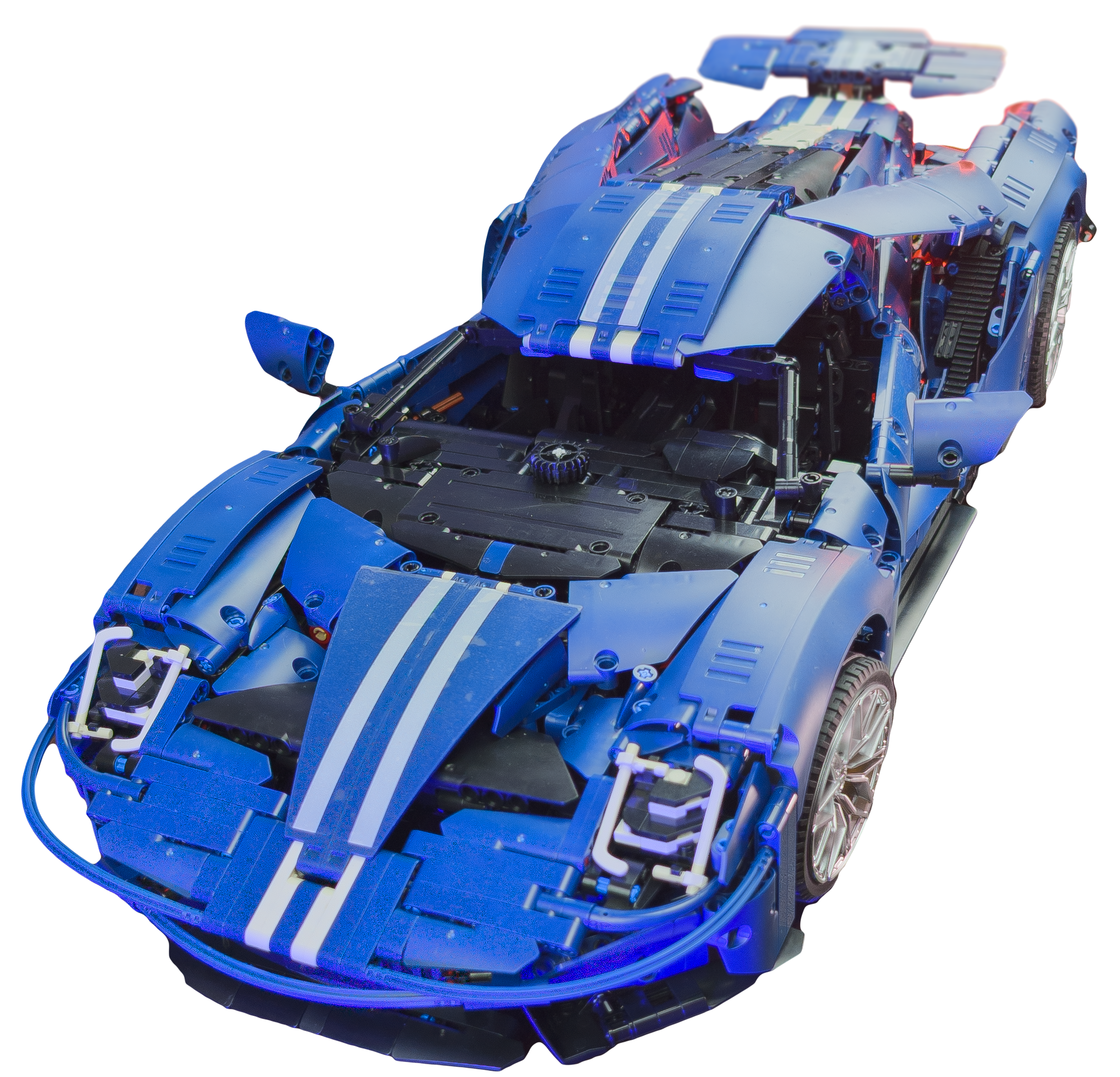 TaiGaoLe 1:8 Ford GT Technology Super Power (T5042B) Blue
