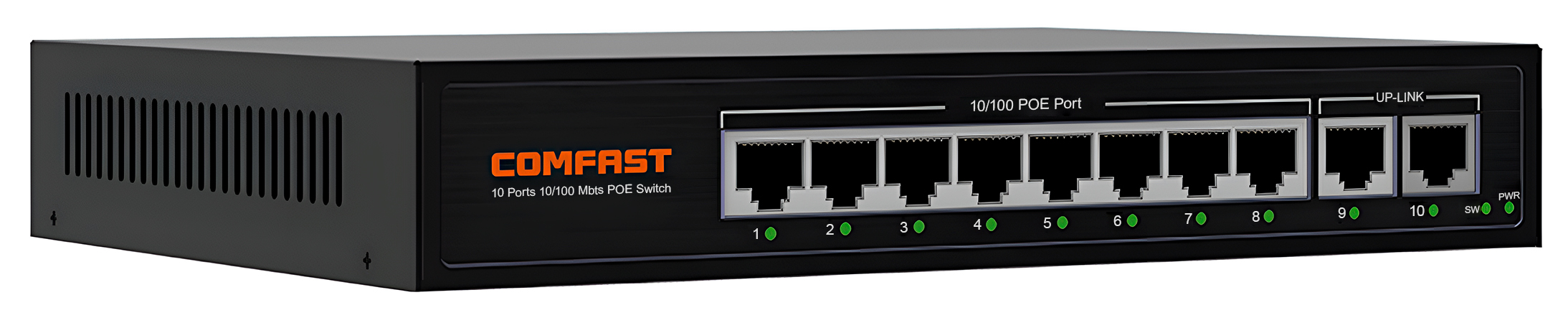 Купить COMFAST 10 Ports POE Switch 100Mbps (CF-SF181P V2)