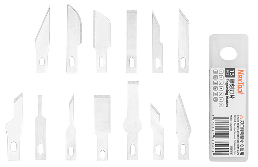 Купить Xiaomi NexTool Carving Replacement Blades for Pocket Tool E1 NE20287A (NE20289)