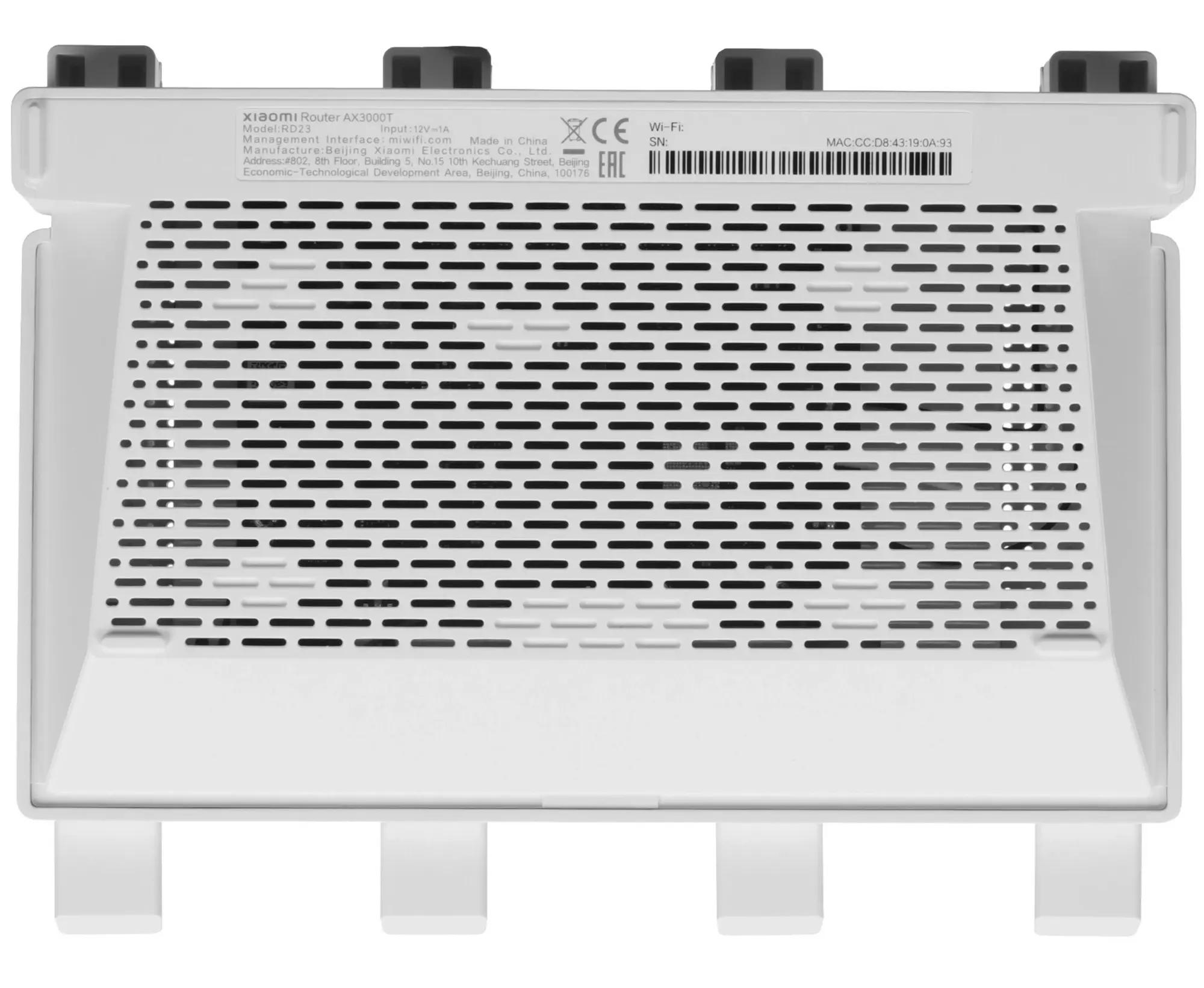 Купить Xiaomi Router AX3000T (RD03) White