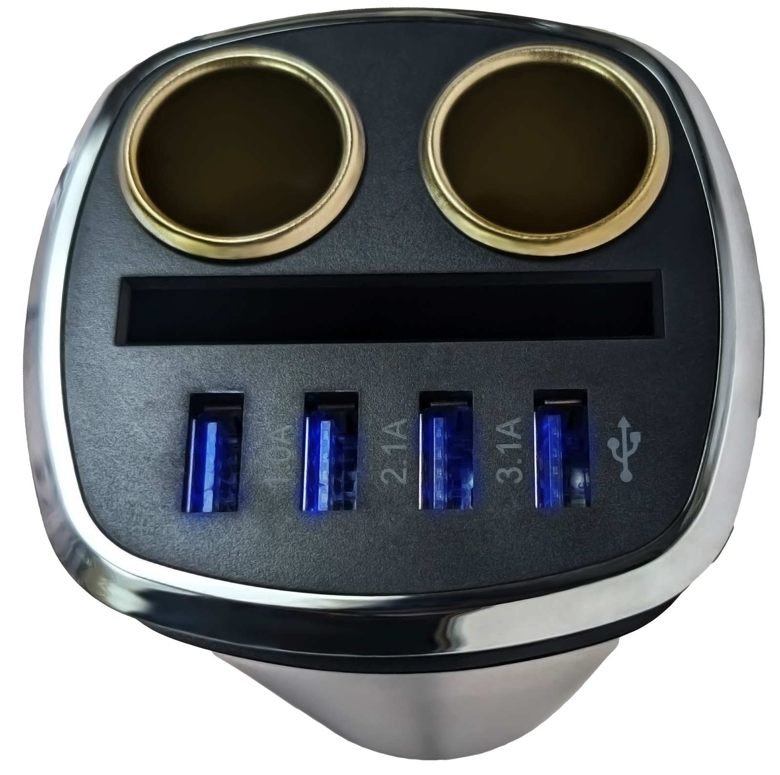 Купить Shunwei 2 Way Cigarette Lighter Socket With 4 USB Port (SD-1931C)
