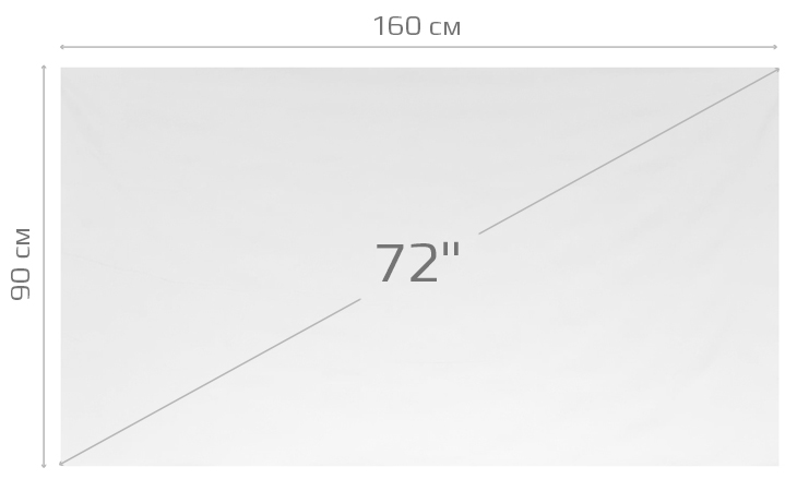 Купить Mivo Projector Screen 72" (M72A)