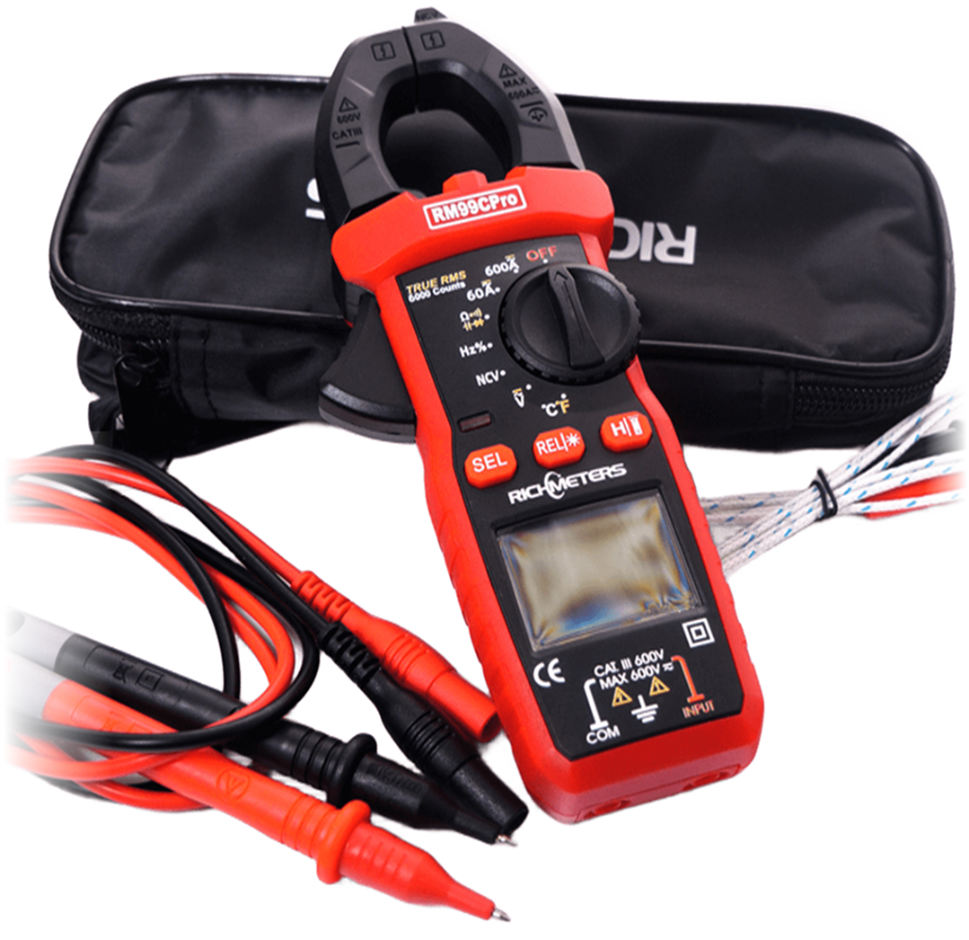 Купить RichMeters RM99C Pro Цифровые токовые клещи 