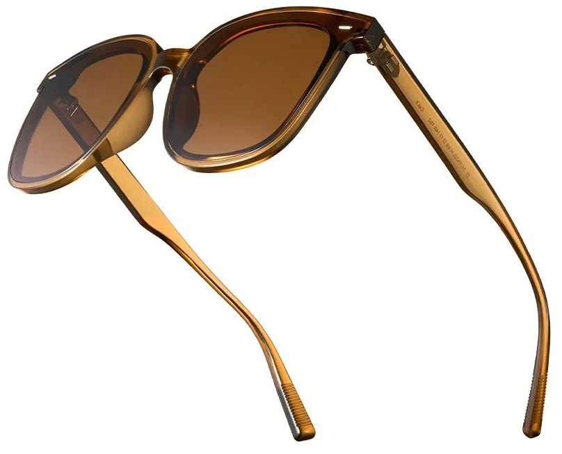 Купить Xiaomi Mijia Square Frame Polarized Sunglasses (MJTA02LM) Amber Brown