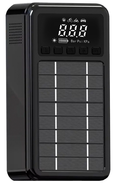 Купить CARCAM 4in1 Jump Starter+Air Compressor+ Solar Power Bank+Led Lighting 10000mAh (CCMJS4)