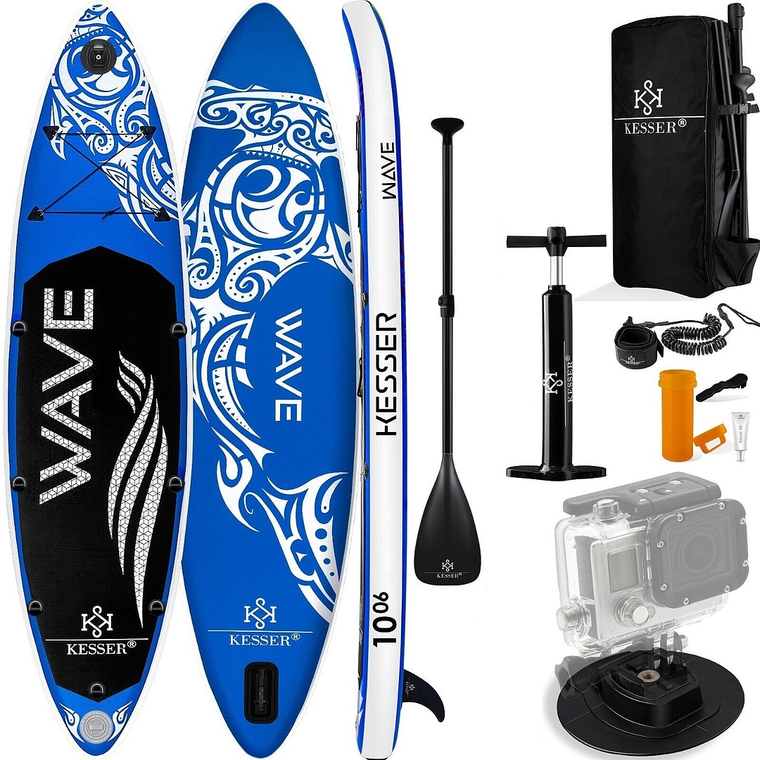 Купить Kesser Inflatable SUP Board 305*82*15 Wave Blue