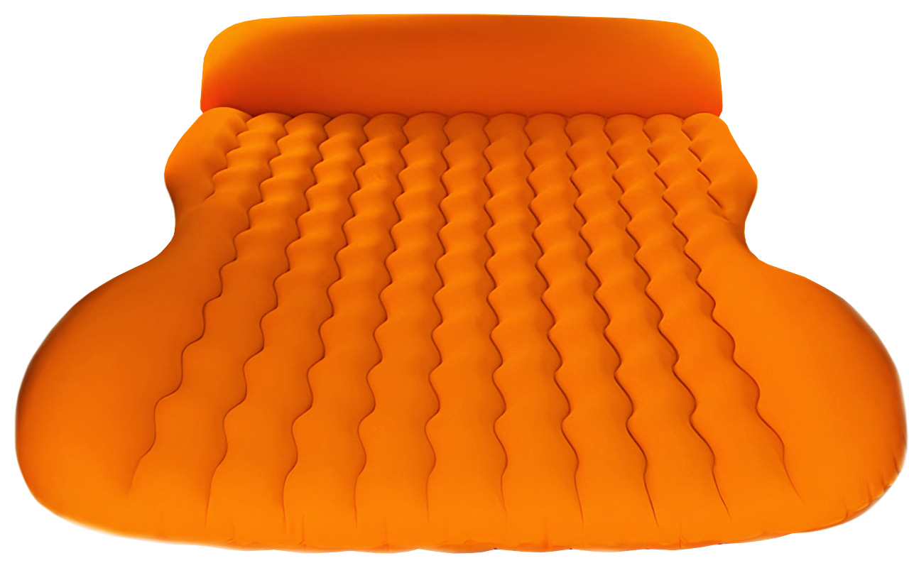 Купить CARCAM Inflatable Auto Airbed, Auto Air Pump, 170x133 cm. (CCMTE1758) Orange
