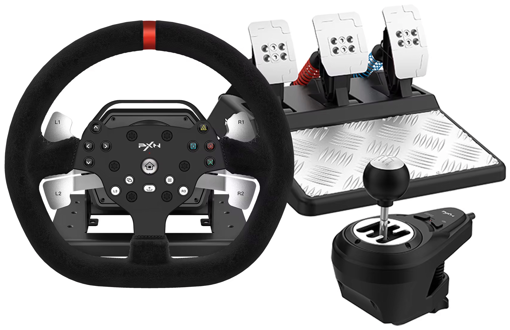 Купить PXN V10 Gaming Racing Wheel Black