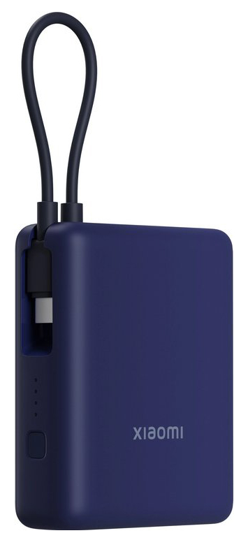 Купить Xiaomi Built in Cable Power Bank 10000 33W (PB1033MI) Space Blue