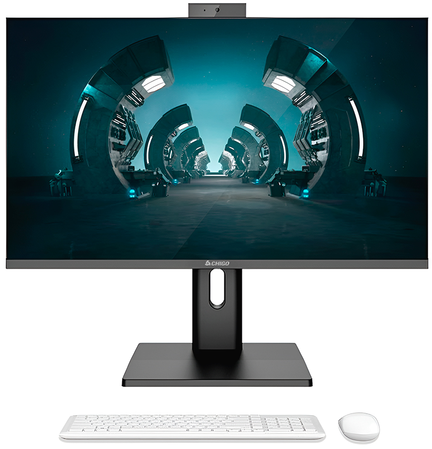 Купить Chigo 23.8" All-in-One PC R2402 PRO (Intel Core i7-10750H, RAM 16GB, SSD 512GB) Gray