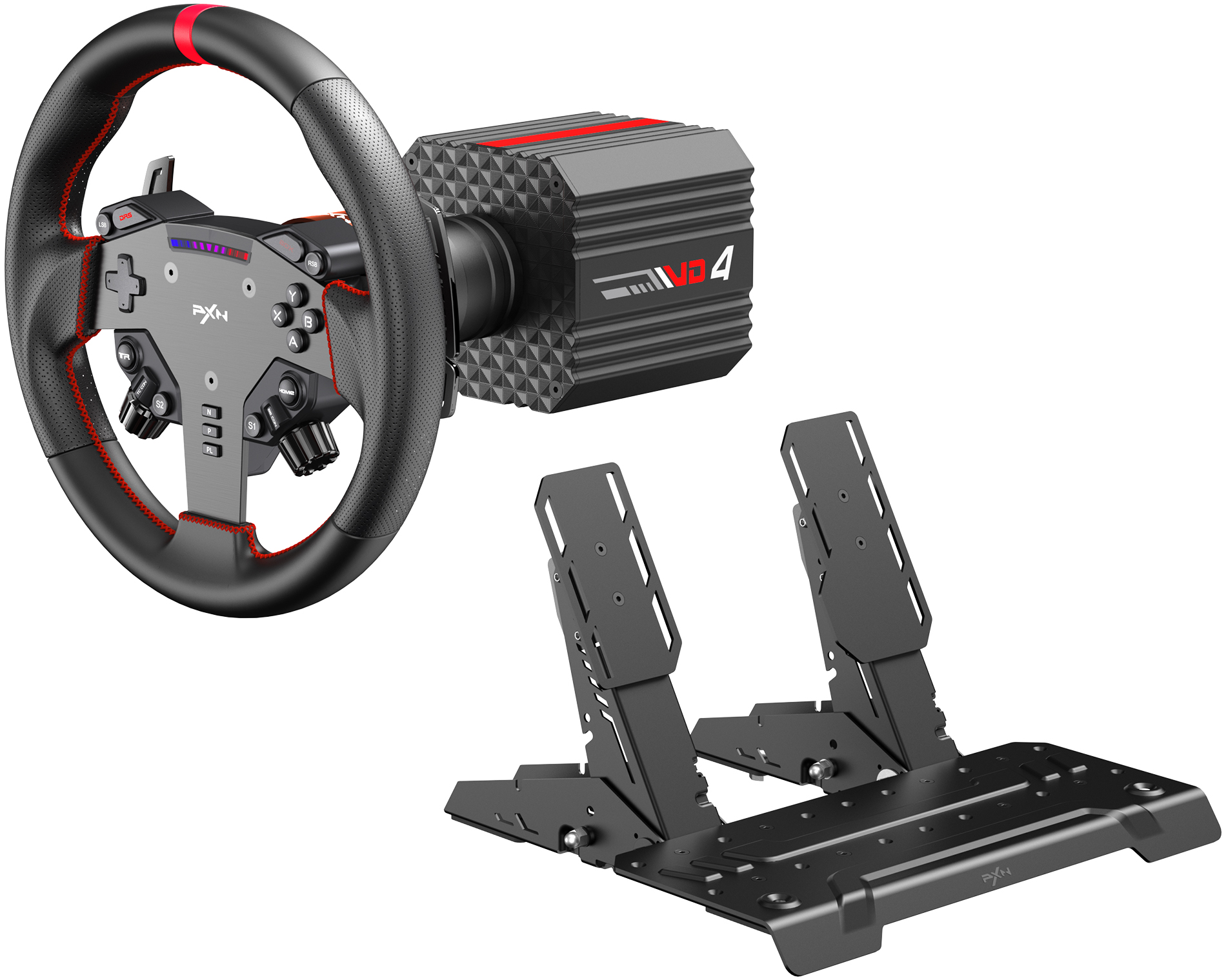 Купить PXN VD4-F Gaming Steering Wheel Bundle