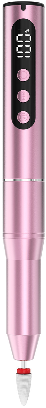 Купить SenCiciMen Cordless Portable Electric Nail Drill 16000 RPM 11 Grinding Heads (VC-21) Pink