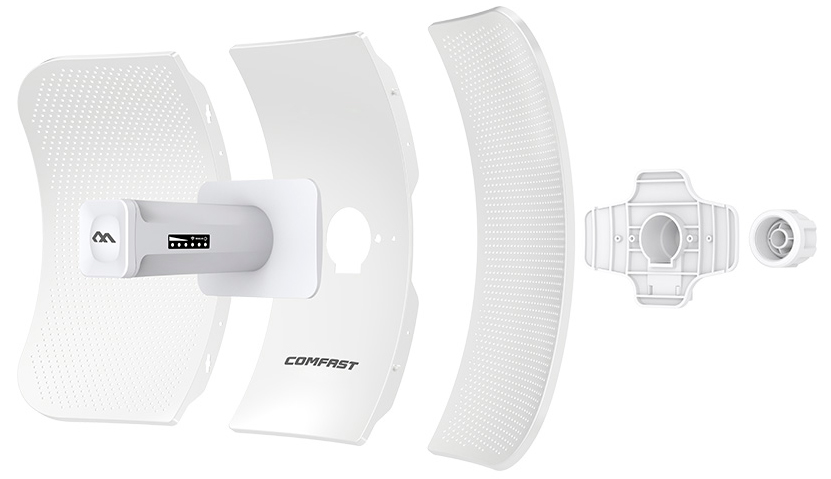 Купить COMFAST Outdoor Wireless CPE 900Mbps 1000mW 48V POE (CF-E319A V3)