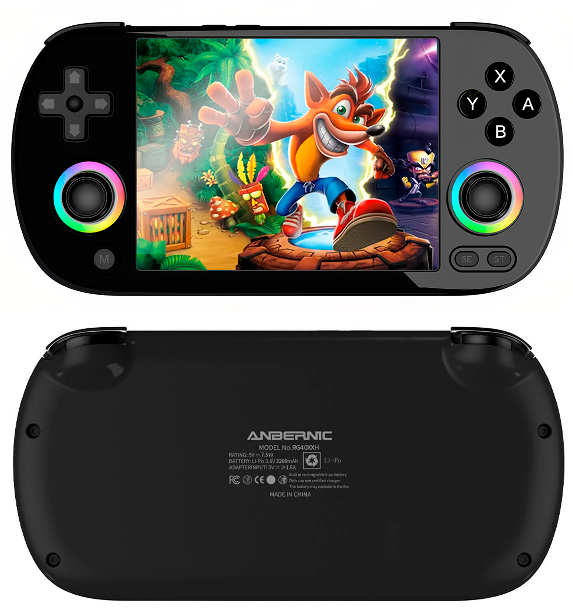 Купить Anbernic Portable Game Console RG40XXH Black