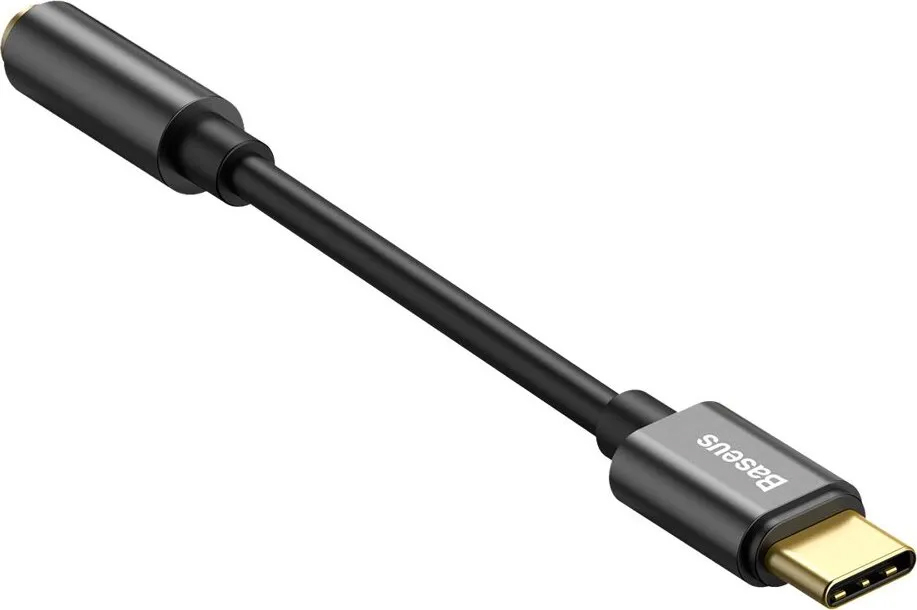 Купить Baseus Type-C Male to 3.5mm Female Adapter L54 Black (CATL54-0G)