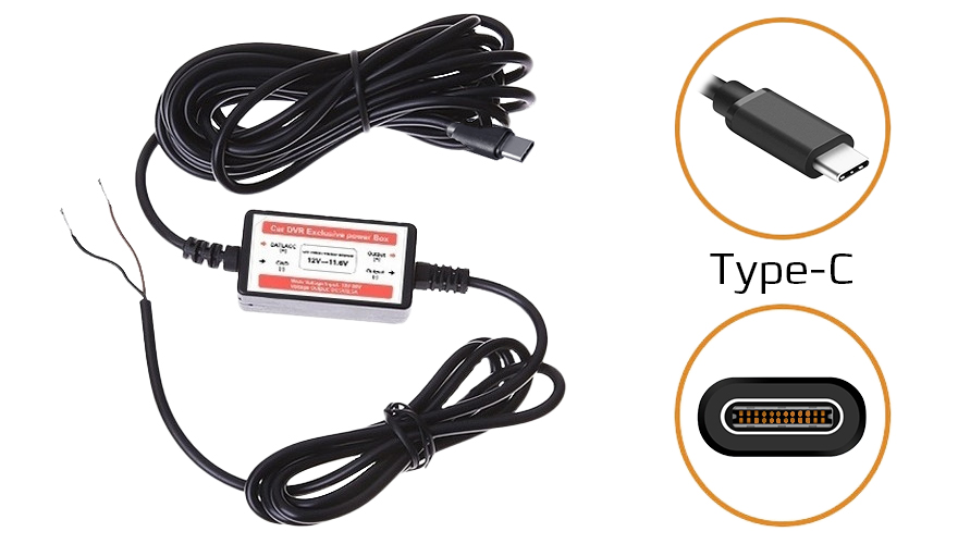 Купить CARCAM PWR5V USB Type-C S