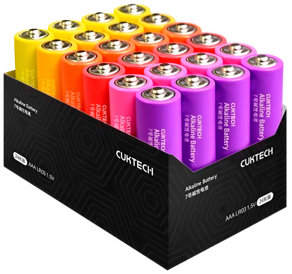 Купить Xiaomi CukTech Alkaline Battery LR03 1.5V B09 (AAA 24шт)