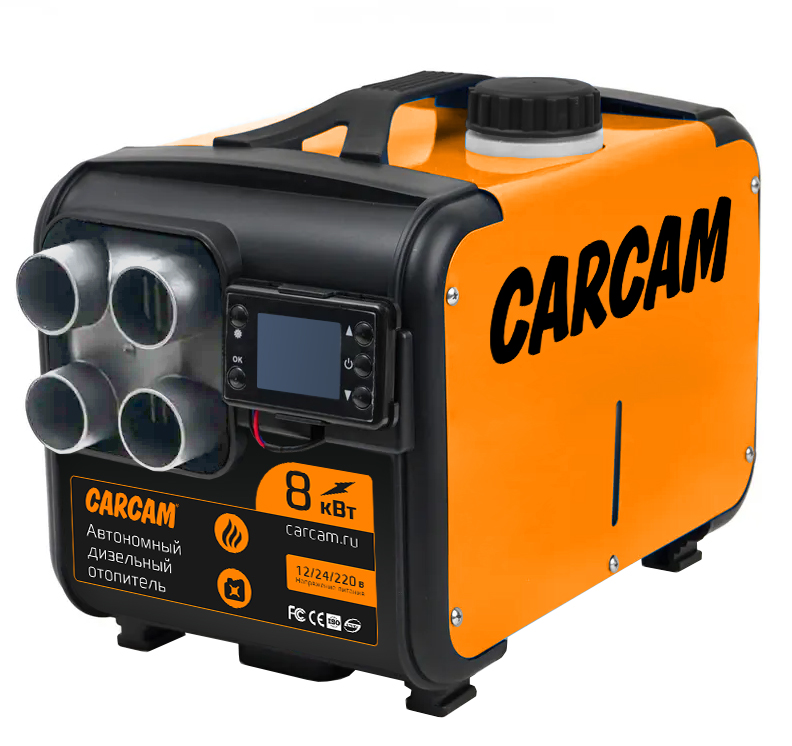 Купить CARCAM Diezel Heater 8KW 12/24/220 Aluminum 4 Hole (ССDHA14)