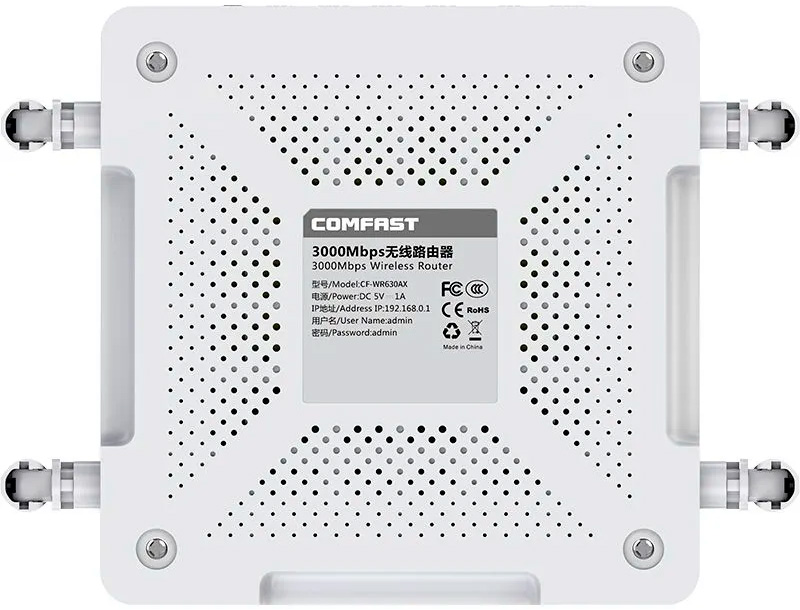 Купить COMFAST AX3000 Wireless MESH Router WiFi6 (CF-WR630AX)