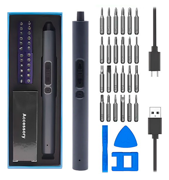 Купить Xiaomi Electric Screwdriver Set 28 in 1 (XMMTZHELE28IN1)