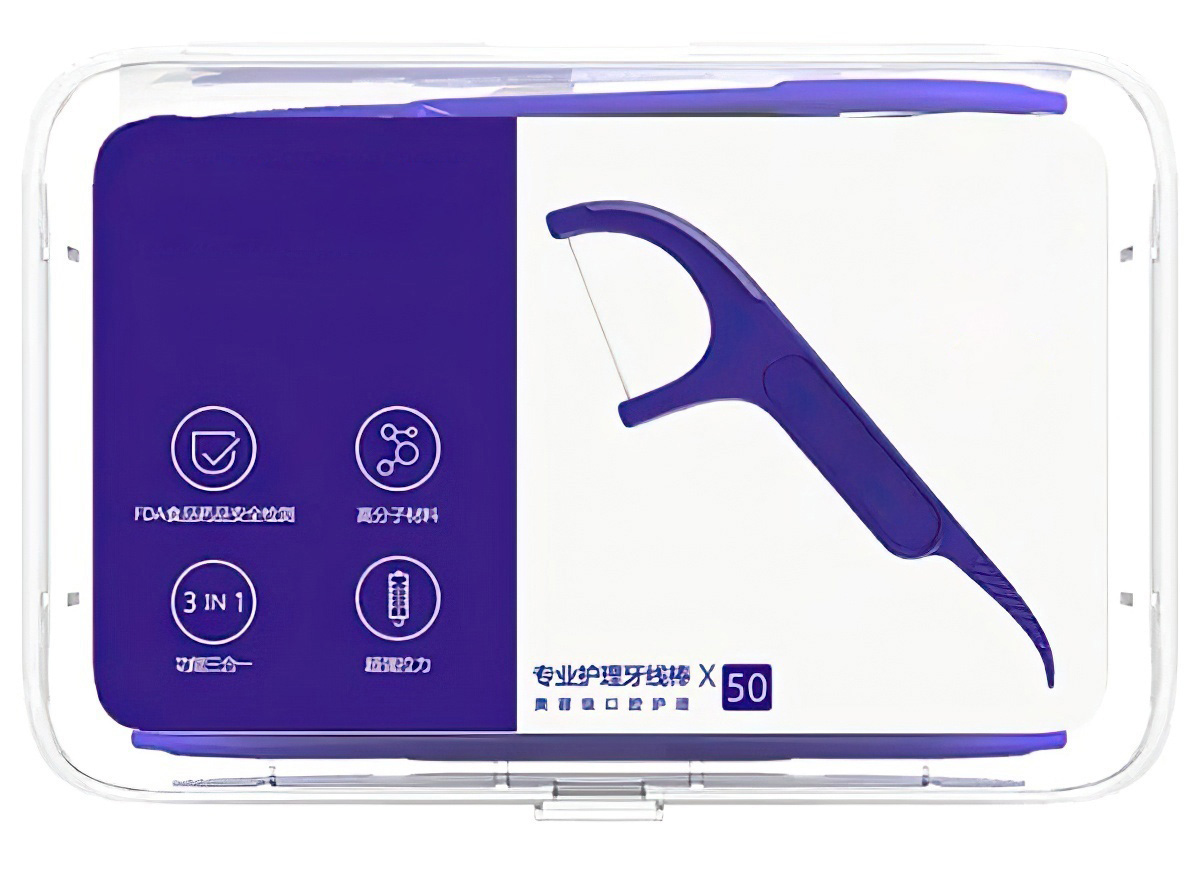 Купить Xiaomi Floss Pick 300 шт (D1-CN6)