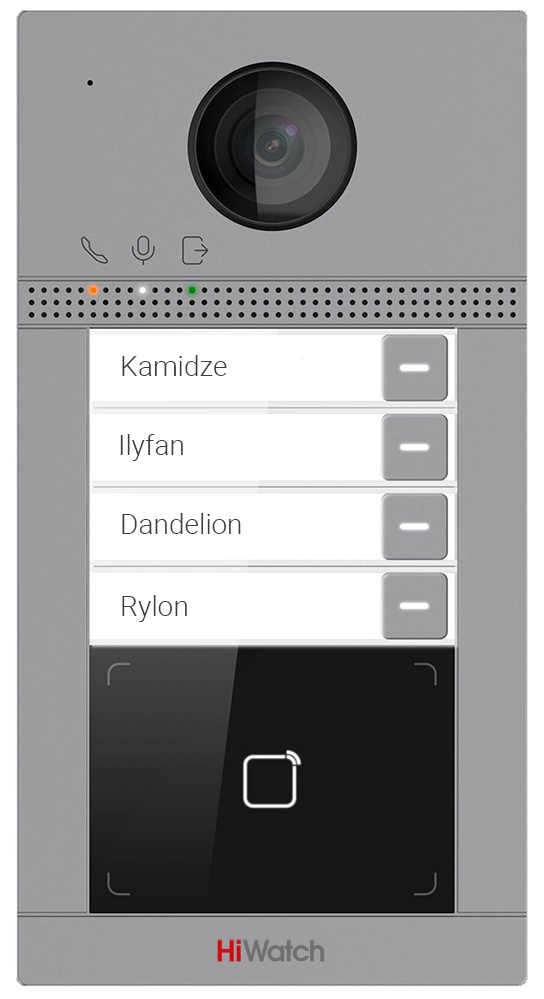 Купить HiWatch VDP-D4214W/Flush