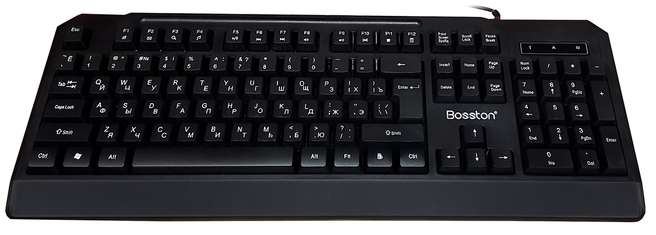 Купить Bosston Wired Office Keyboard K890 Black