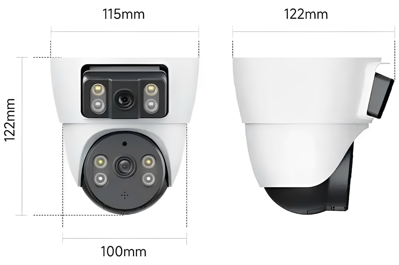 Купить Xiaomi Xiaovv Dual Lens Dome PTZ camera BQ3 ( XVV-3640G-BQ3)