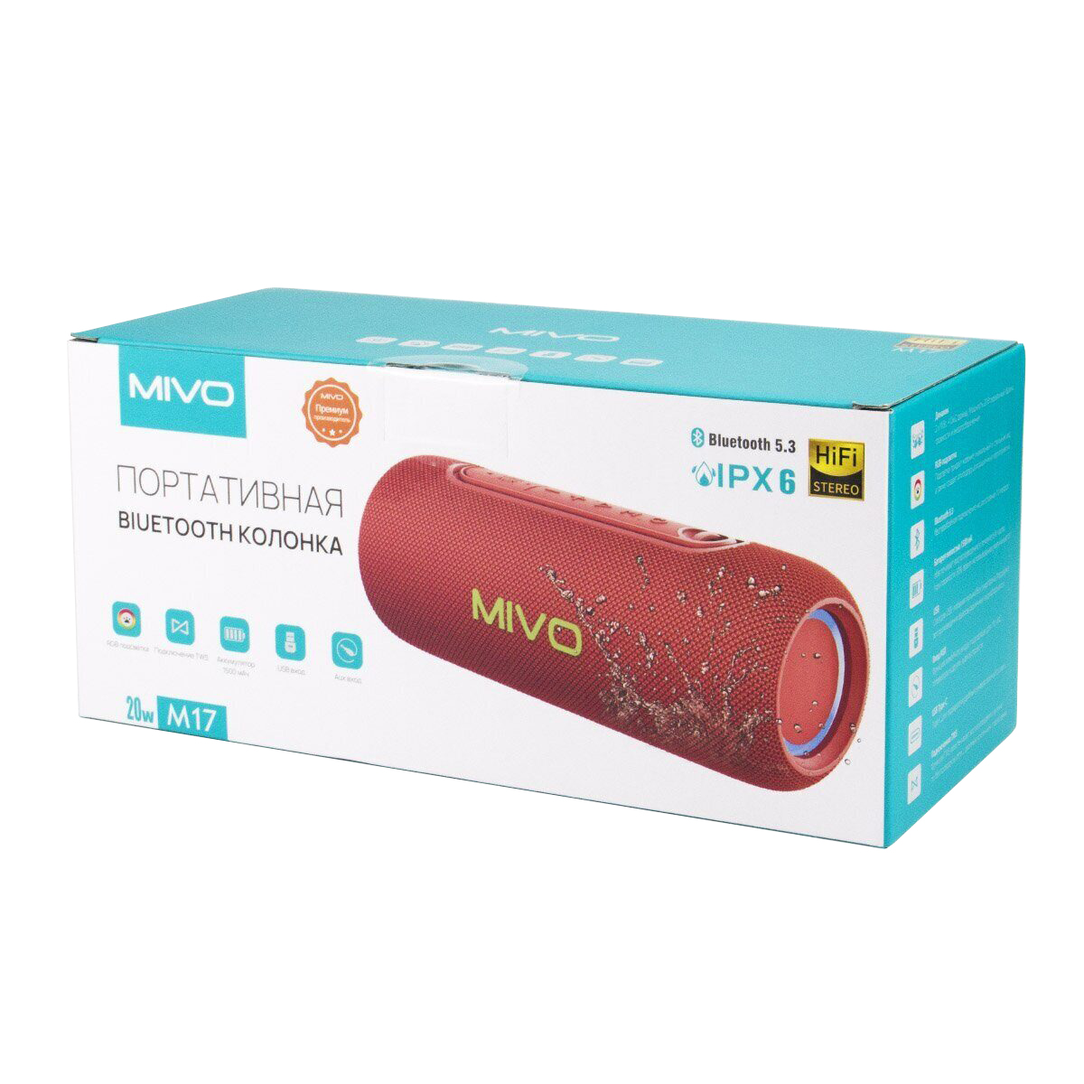 Купить Mivo M17 Red