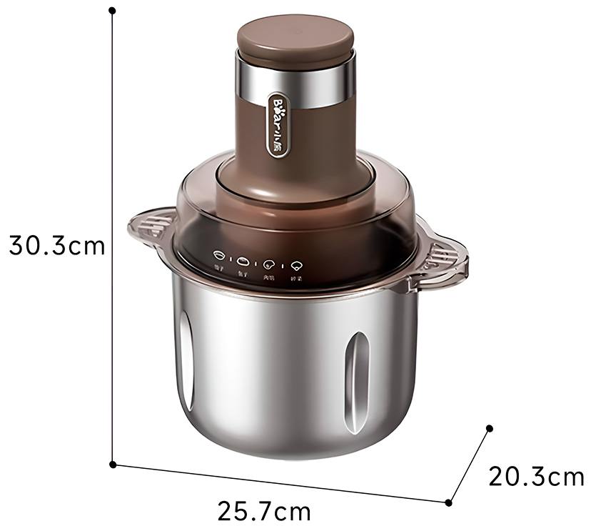 Купить Xiaomi Bear Multifunctional Food Processor (QSJ-R05H1) Brown