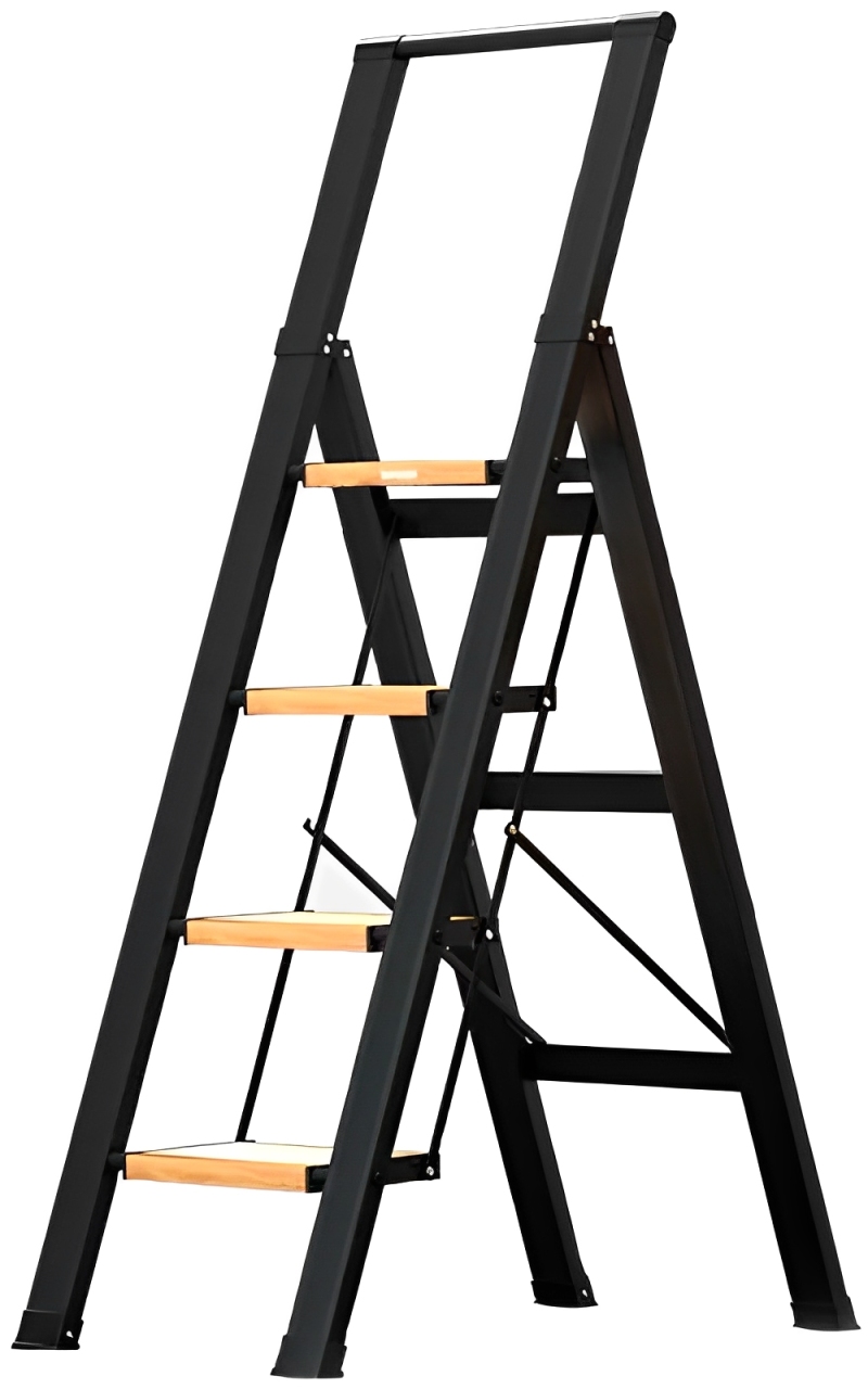 Купить Bafen Midoli 4-Step Household Ladder With Handrails