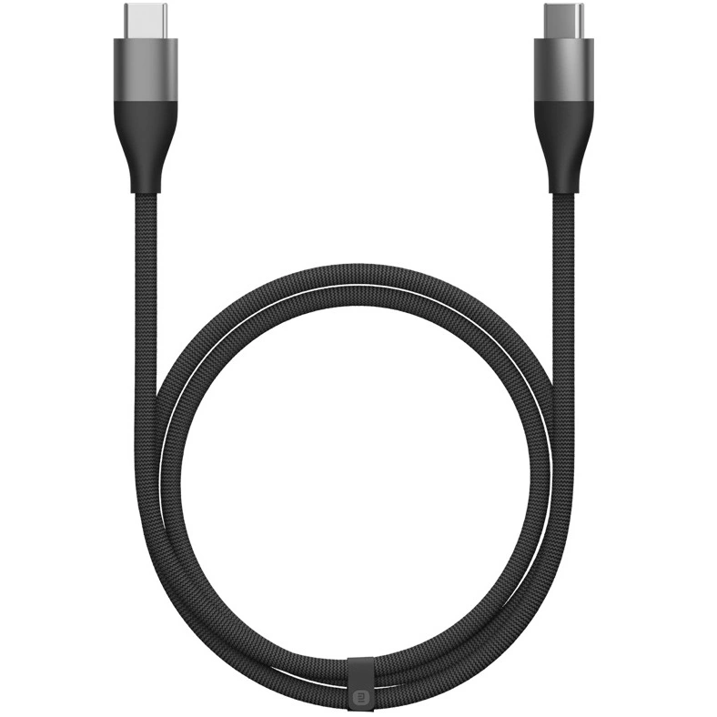 Купить Xiaomi Dual Type-C Braided Data Cable 6A 1m (XMAC1CSY) Dark Gray