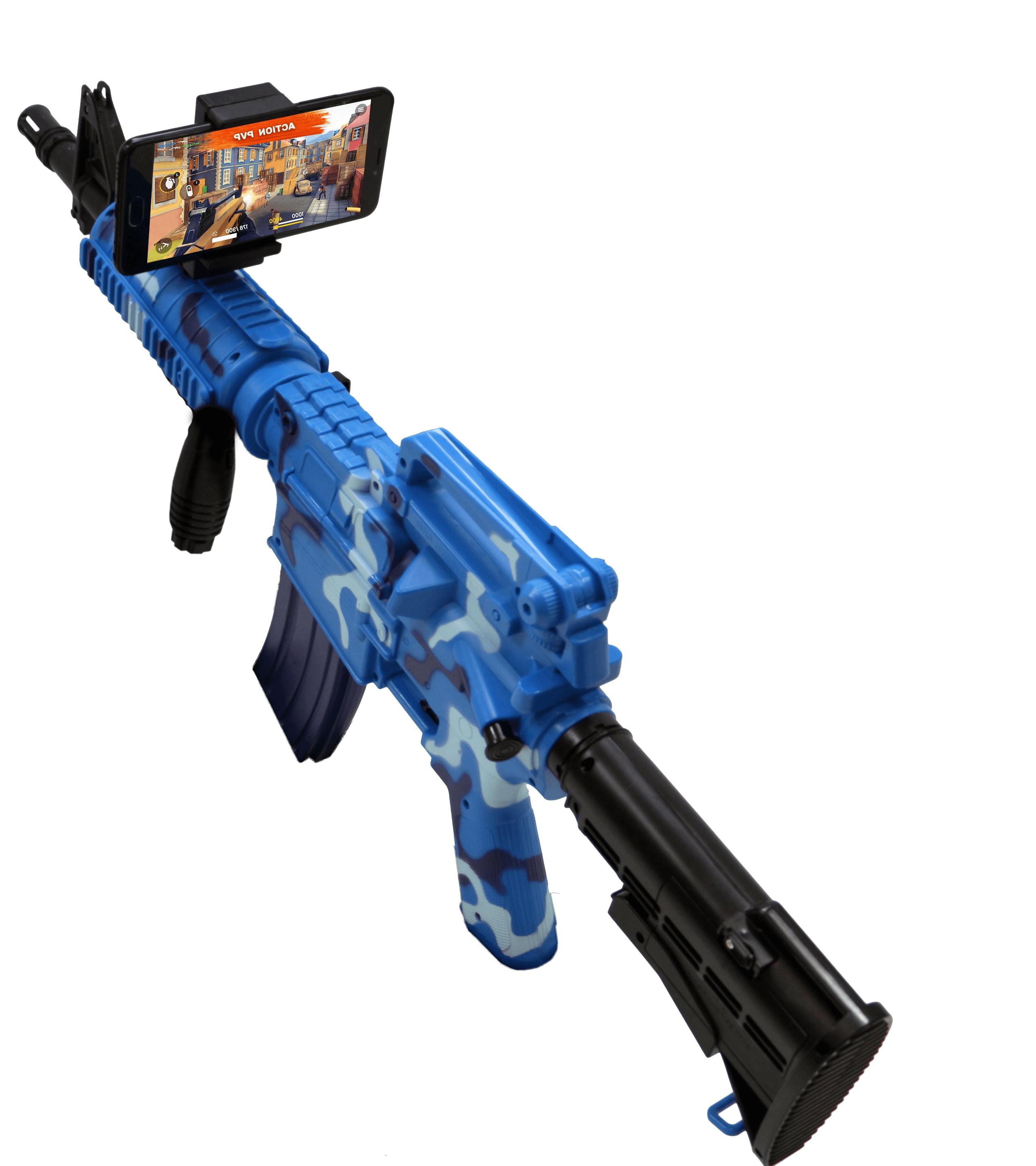 Купить Intelligent ar gun AR47-1 Camouflage blue