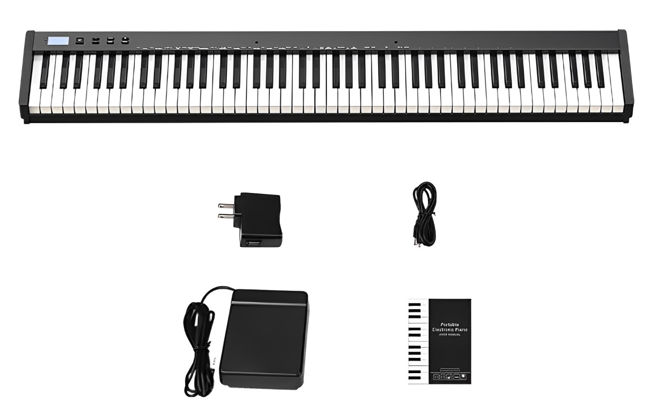 Купить Xiaomi Portable Electronic Piano (PH88S) Black