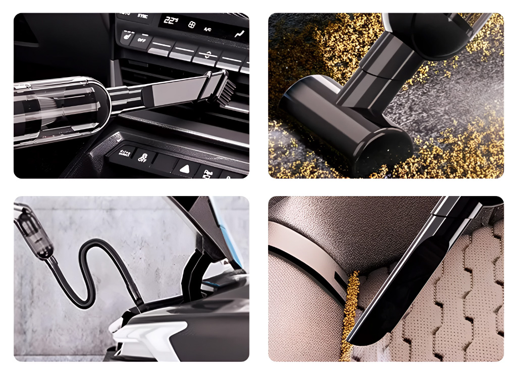 Купить Carcam Portable Vacuum Cleaner (ZY-3701) Black