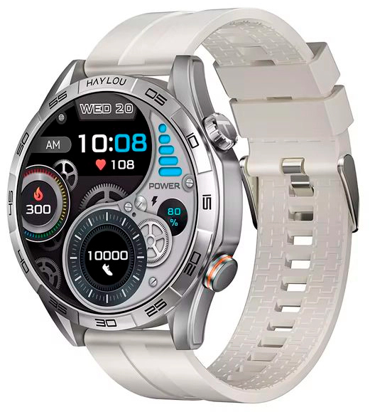 Купить Xiaomi Haylou Smart Watch Solar 5 (HF004) Silver