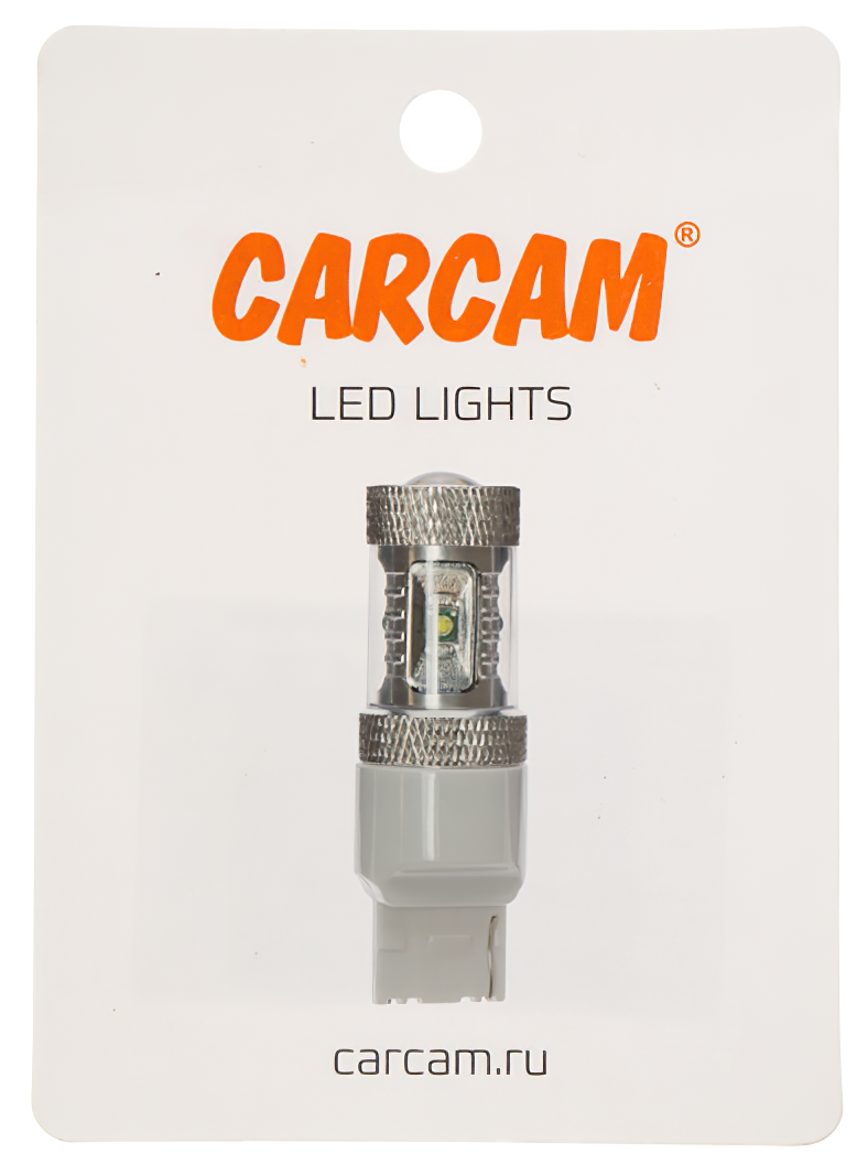 Купить CARCAM W21W-7440-30W белый свет