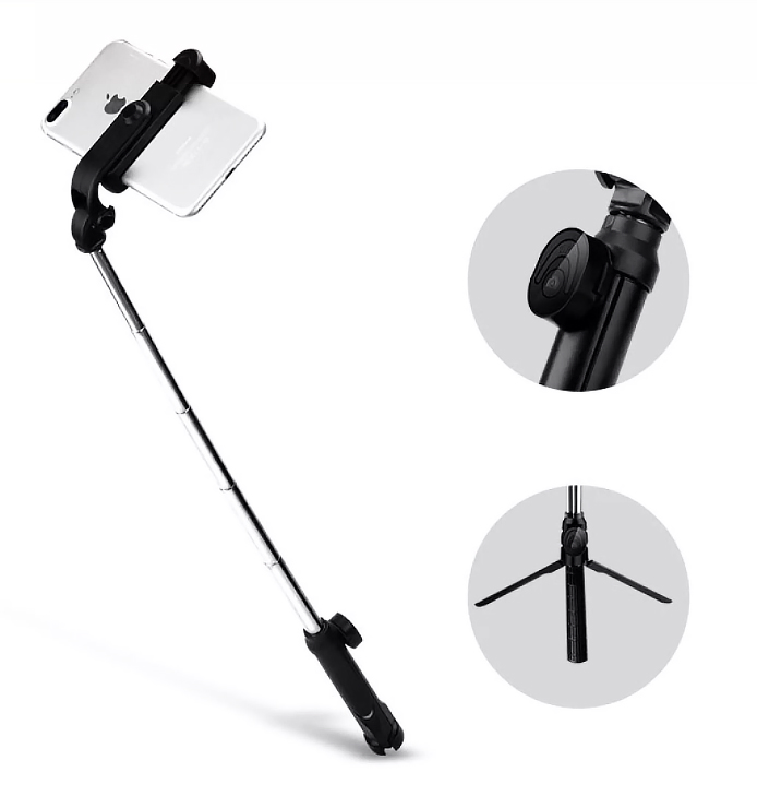 Купить Selfie Stick Tripod Bluetooth LED  XT-10SP