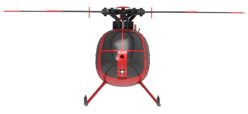 Купить RC ERA C189 MD500 Gyro Stabilized Helicopter Red/White 