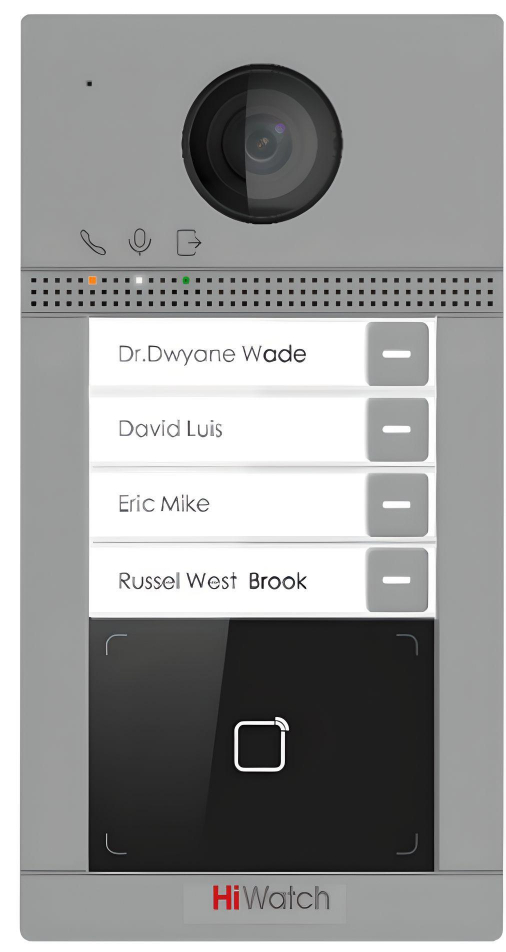 Купить HiWatch VDP-D4214W(B)