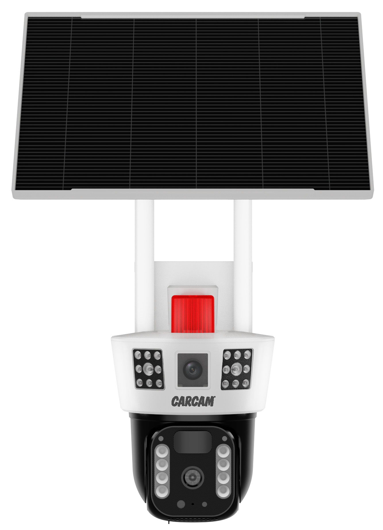 Купить CARCAM 4MP Solar Outdoor PTZ Duel Lens Three View Camera V380BP8-4G