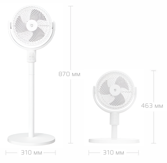 Купить Xiaomi Mijia Circulating Fan (BPLDS08DM) White
