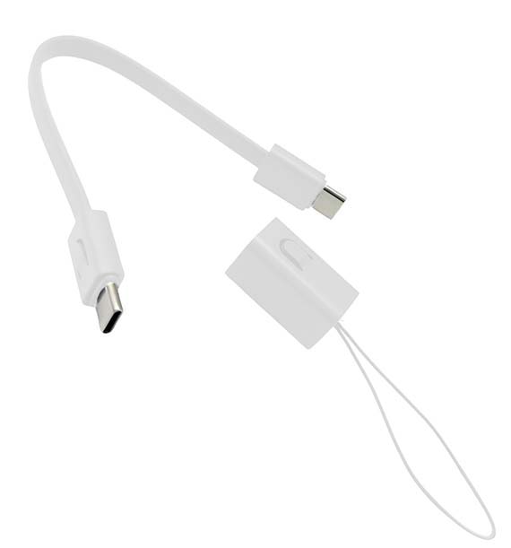 Купить Xiaomi Ultra-thin Power Bank with Built-in Cable 5000W 22.5W (PB0522S) Ice Porcelain White