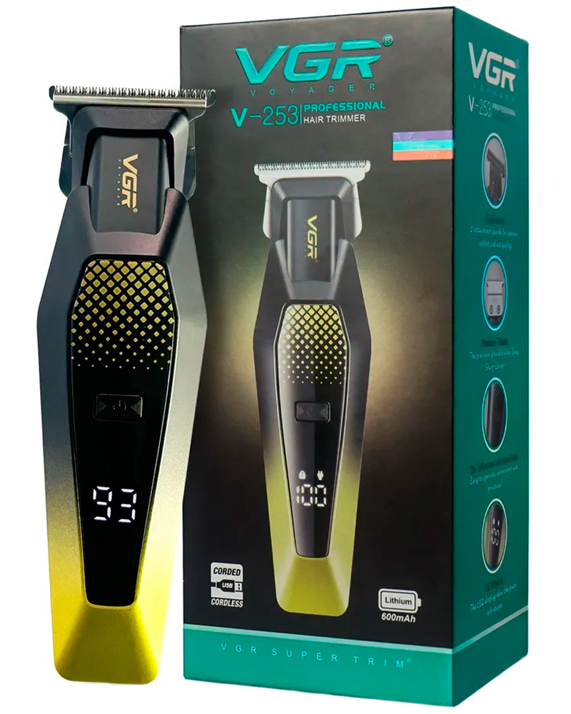 Купить VGR Voyager V-253 Professional Hair Trimmer Yellow