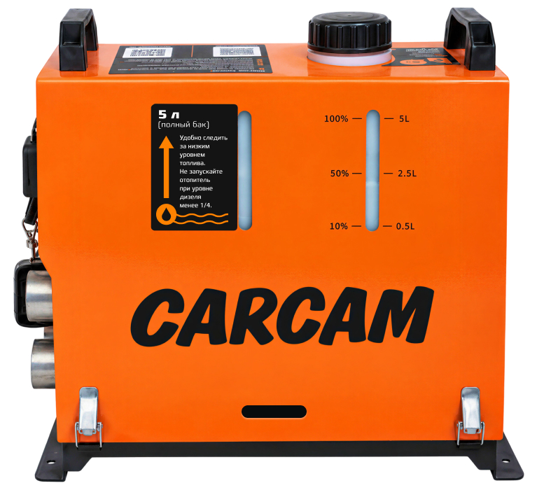 Купить CARCAM Diezel Heater 8KW 12/24/220 Aluminum Vertical 4 Hole (CCDHA16)