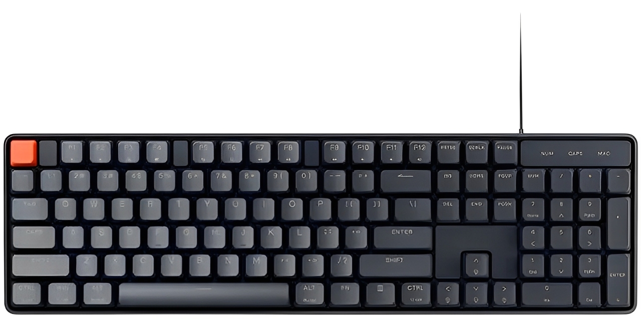 Купить Xiaomi Wired Mechanical Keyboard (JXJP01MW) Space Gray