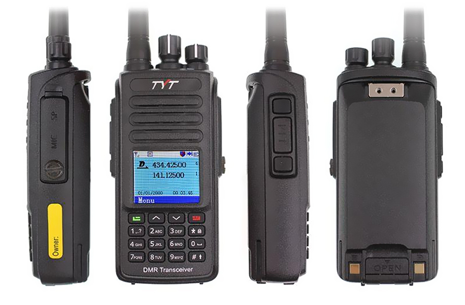 Рация dmr md uv390